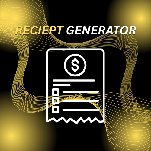RECIEPT GENERATOR